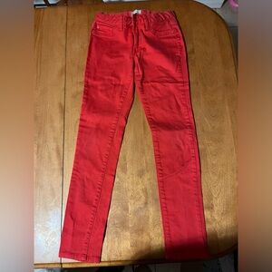 Gap Kids, Red skinny jeans, size 10